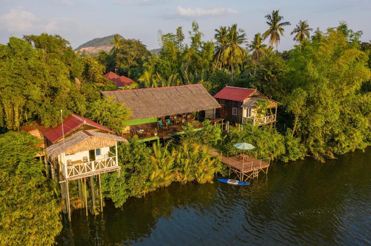 Green Mango Bungalows Кампот Экстерьер фото